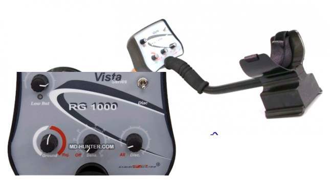 DeepTech Vista RG 1000 v2 metal detector