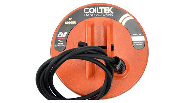 Coiltek 6 DD X-Terra Digger coil for metal detector