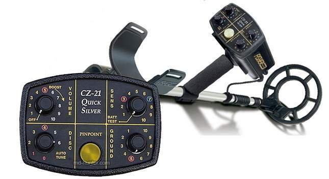 Fisher CZ-21 metal detector