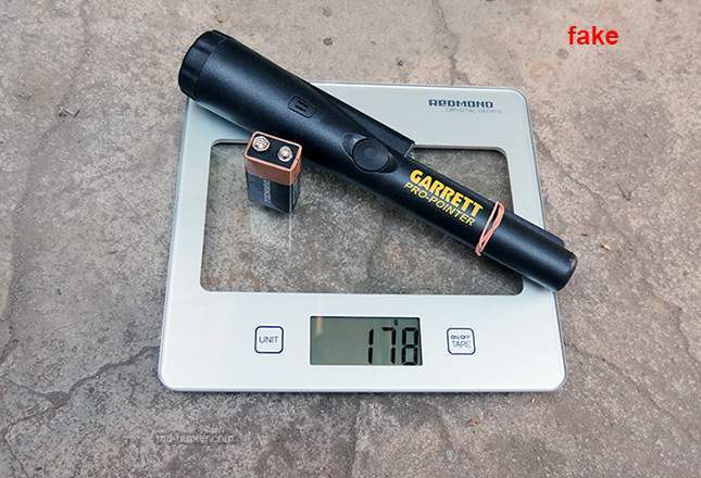 garrett-pro-pointer-fake-weighs-less-than-original-comparison-02