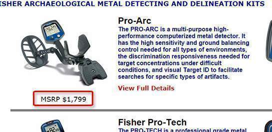 Fisher PRO-Arc PRICE