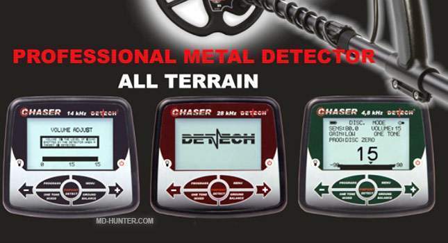 Detector de Metales DETECH Chaser