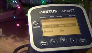 The proper depth test of Rutus Alter71. Video