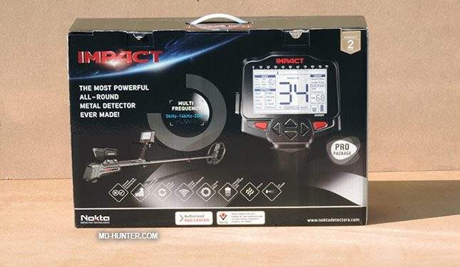 Detector de Metales Nokta Makro Impact pro Package