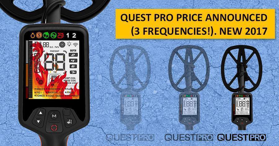 Quest PRO price announced (3 frequencies!). NEW 2017
