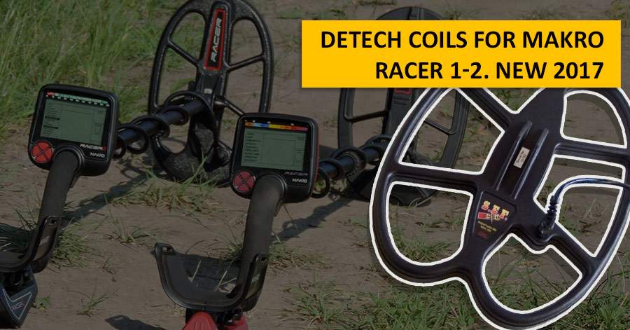 Detech coils for Makro Racer 1-2. NEW 2017