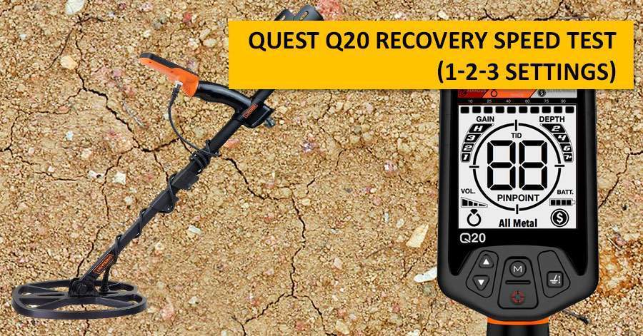 Quest Q20 Sport metaaldetector beginnersdetector 