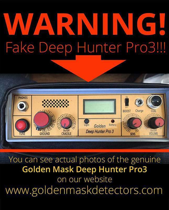 Fake Golden Mask from China already available for sale