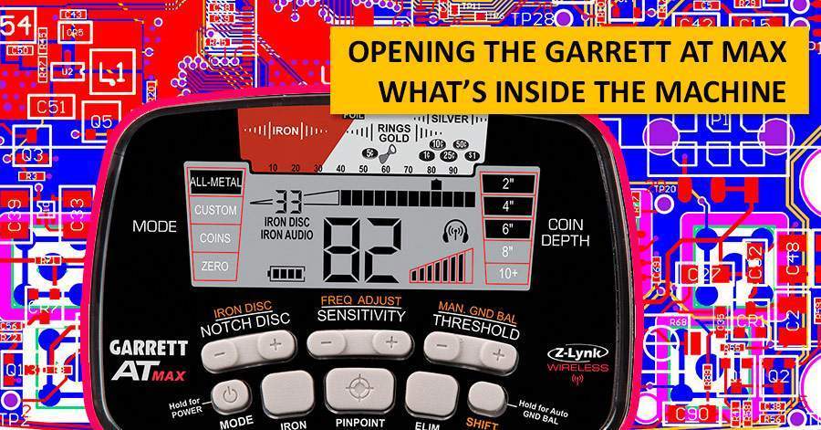Opening the Garrett AT MAX. What’s inside the machine