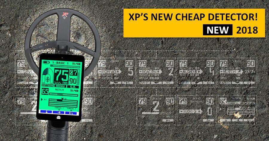 XP’s new cheap detector! NEW 2018