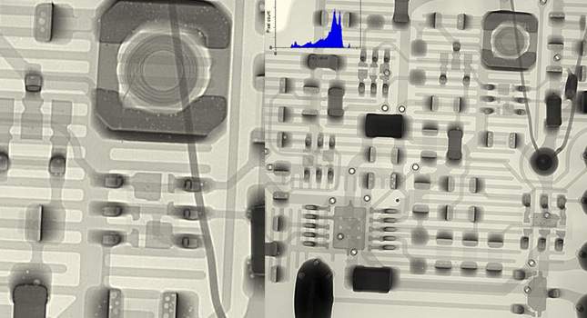 Minelab Equinox Coil X-Ray. Is it really the half of machine?