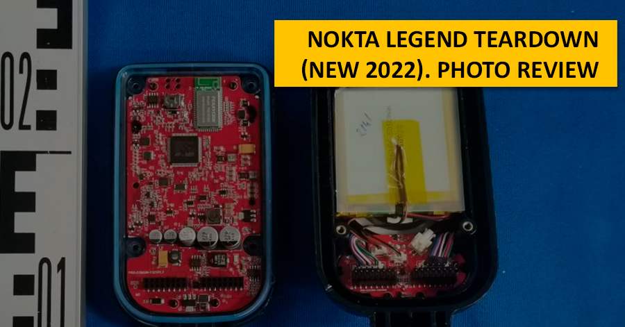 Nokta Legend teardown (new 2022). Photo review