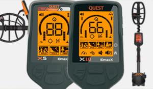 New Metal Detectors: Quest X5 IDmaxX and Quest X10 IDmaxX