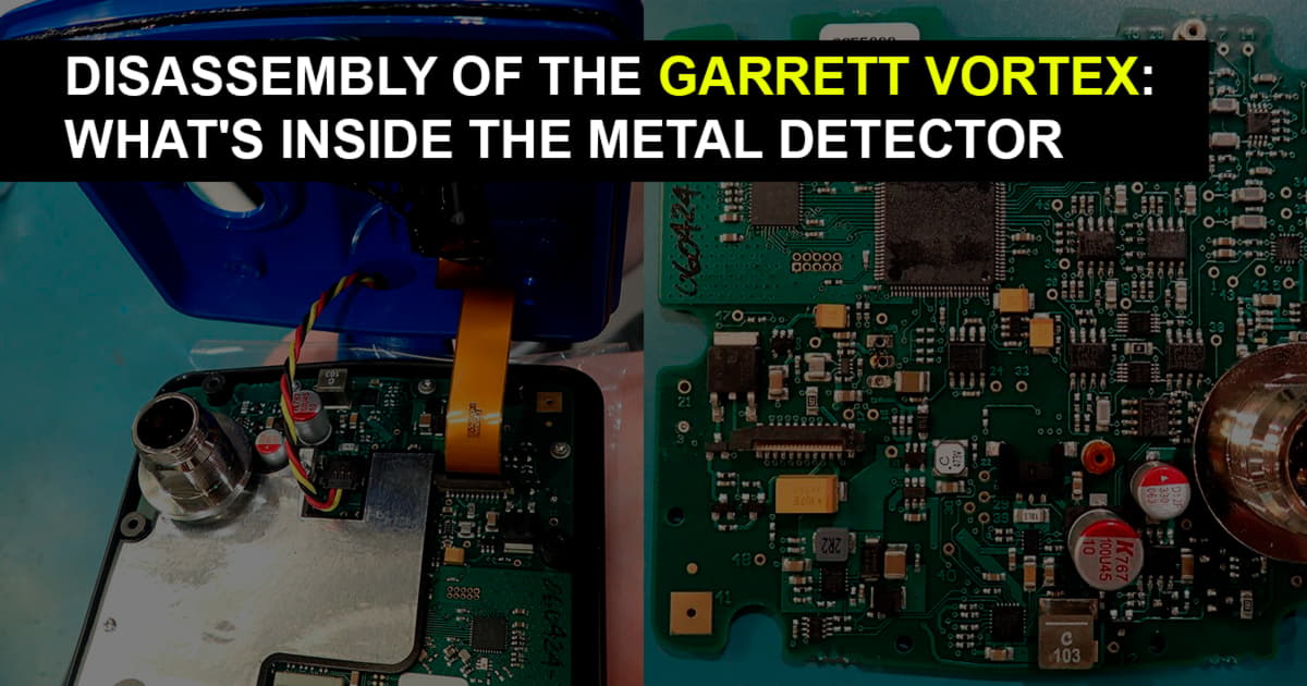 Disassembly of the Garrett Vortex: What's Inside the Metal Detector